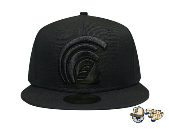 Mua Black Black 59Fifty Fitted Hat by Fitted Hawaii x New Era front