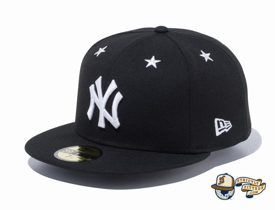 New York Yankees Star Eyelets 59Fifty Fitted Hat by MLB x New Era