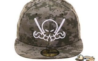 Octoslugger Digital Camo 59Fifty Fitted Cap by Dionic x New Era