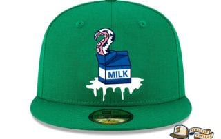 Octo MILK Kelly Green 59Fifty Fitted Cap by Dionic x Milk x New Era