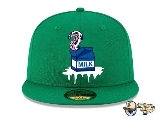 Octo MILK Kelly Green 59Fifty Fitted Cap by Dionic x Milk x New Era