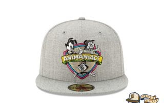 Animaniacs Heather Grey 59Fifty Fitted Cap by New Era
