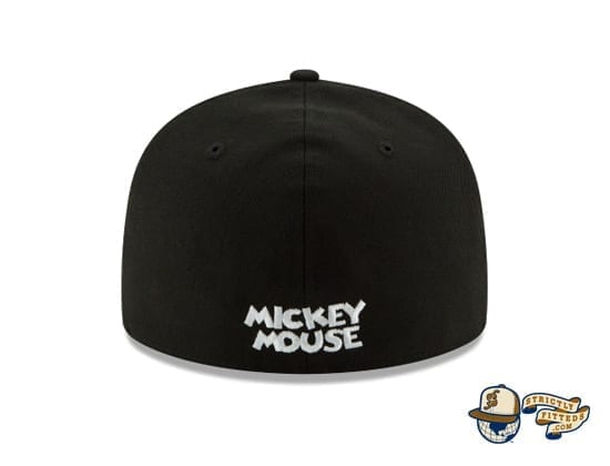 Mickey Mouse Bow And Arrow Black 59Fifty Fitted Cap by Disney x New Era back