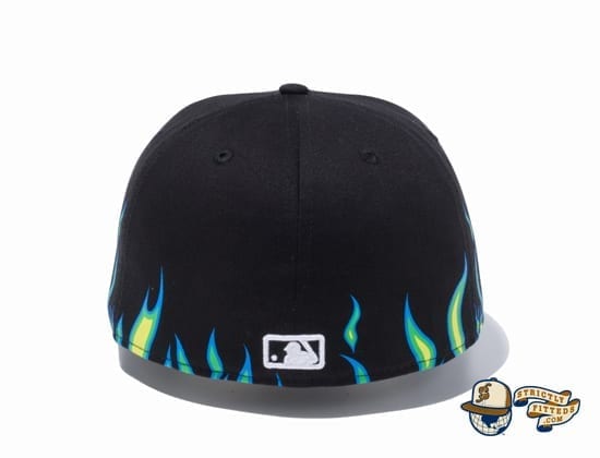 New York Yankees Fire Pattern 59Fifty Fitted Cap by MLB x New Era back