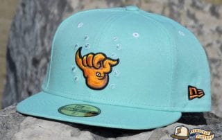 Shaka-Tako Blue Tint 59Fifty Fitted Hat by Dionic x New Era