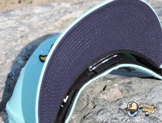 Shaka-Tako Blue Tint 59Fifty Fitted Hat by Dionic x New Era underbill