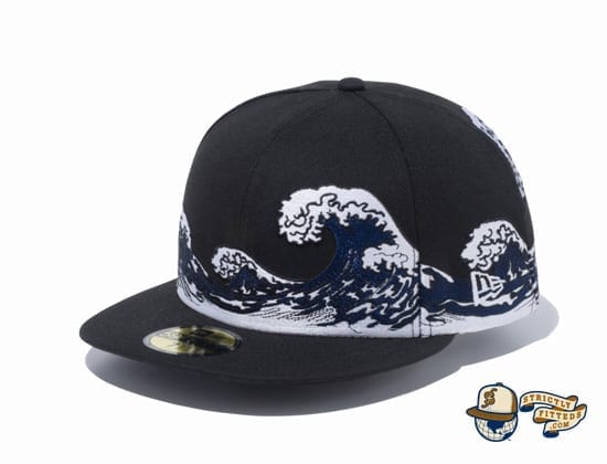 Ukiyo-e 59Fifty Fitted Cap by New Era flag side