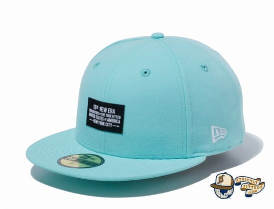 Woven Patch 1920 59Fifty Fitted Cap by New Era aqua