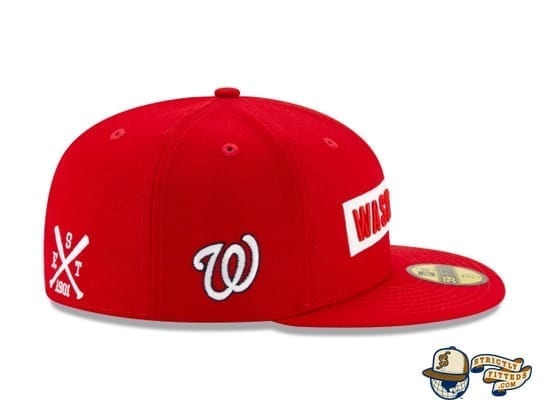 boxed-woodmark-59fifty-fitted-cap-collection-mlb-new-era-nationals Boxed Woodmark 59Fifty Fitted Cap Collection by MLB x New Era patch side