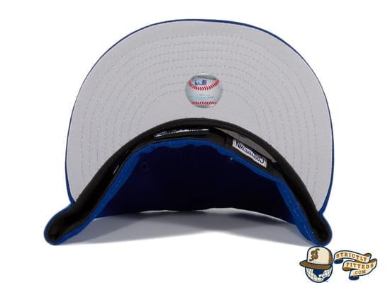 Hat Club Exclusive Toronto Blue Jays 1979 Rail White Royal 59Fifty Fitted Hat by MLB x New Era undervisor