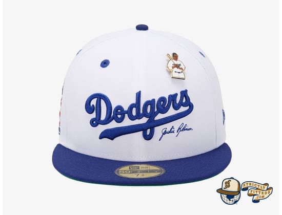 Jackie Robinson LA Dodgers 59Fifty Fitted Cap by MLB x New Era white