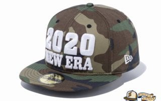New Era 2020 Camo 59Fifty Fitted Cap by New Era left side