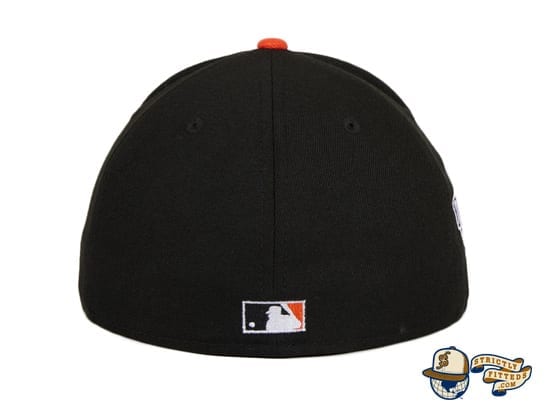 San Francisco Giants 2010 World Series Patch Black Orange 59Fifty Fitted Hat by MLB x New Era back