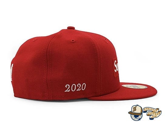 Supreme $1M Metallic Box Logo 59Fifty Fitted Cap by Supreme x New Era right
