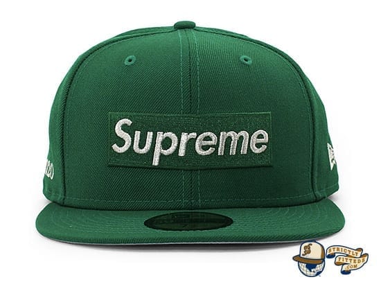 Supreme x New Era 2-Tone Box Logo Fitted Hat Size 7 1/4 * BRAND NEW *  59fifty