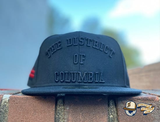 The District Of Columbia OG 59Fifty Fitted Cap by Major x New Era black