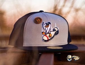 goose-island-bombers-59fifty-navy-gray-fitted-hat-dionic-new-era-right Goose Island Bombers Navy Gray 59Fifty Fitted Hat by Dionic x New Era left