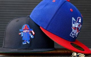 Hat Club Exclusive Milwaukee Admirals Retro 59Fifty Fitted Hat Collection by AHL x New Era