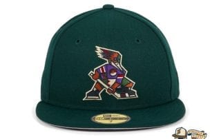 Hat Club Exclusive Tucson Roadrunners Alternate Green 59Fifty Fitted Hat by AHL x New Era