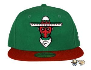 Loco Killer Green Red 59Fifty Fitted Cap by Milk x New Era