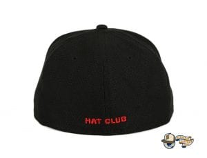 Monogram Hextech Black Infrared 59Fifty Fitted Hat by Hat Club x New Era back