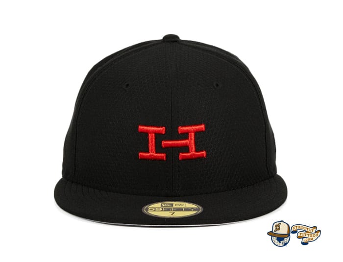 Monogram Hextech Black Infrared 59Fifty Fitted Hat by Hat Club x New Era