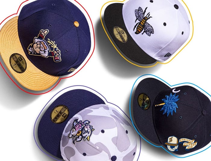 MiLB Theme Nights 59Fifty Fitted Cap Collection by MiLB x New Era