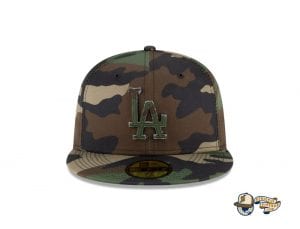 MLB Forest Pop 59Fifty Fitted Cap Collection by MLB x New Era Dodgers
