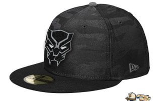 Black Panther 59Fifty Fitted Cap by Team Collective x New Era