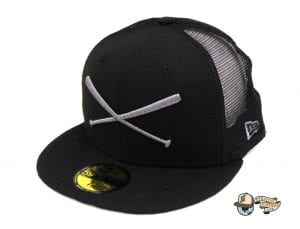 Crossed Bats Heavy Hitters Meshback 59Fifty Fitted Cap by Justfitteds x New Era Side Crossed Bats Heavy Hitters Meshback 59Fifty Fitted Cap by Justfitteds x New Era Side
