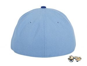 Hat Club Exclusive Kansas City Royals 1971 Logo Light Blue Royal 59Fifty Fitted Hat by MLB x New Era Back