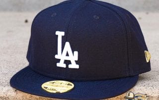 Hat Club Exclusive Los Angeles Dodgers Gold Metal Icon 59Fifty Fitted Hat by MLB x New Era