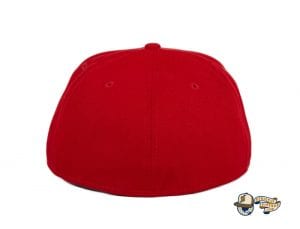 Los Angeles Angels California State Red 59Fifty Fitted Hat by MLB x New Era Back