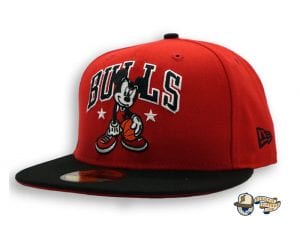 Mickey Mouse 59Fifty Fitted Cap Collection by Team Collective x Disney x New Era Redfront