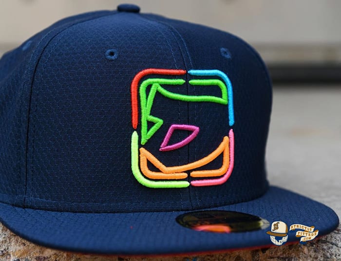 Neon Inferno 59Fifty Fitted Hat by Dionic x New Era