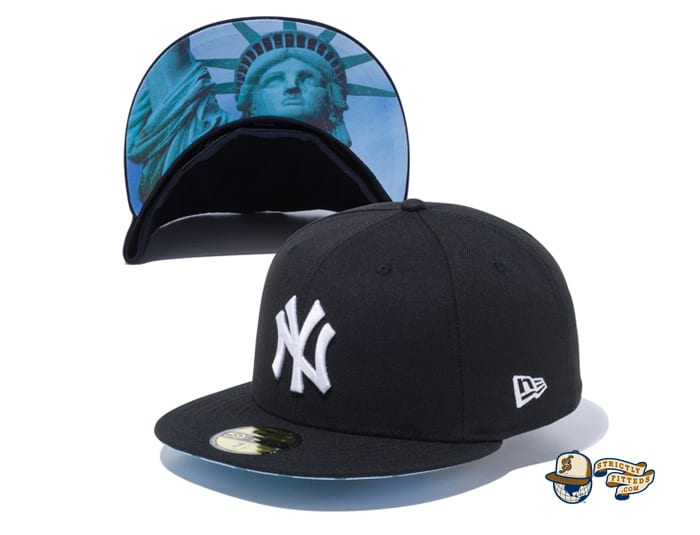 New York Yankees Statue of Liberty Undervisor 59Fifty Fitted Cap by MLB x New Era