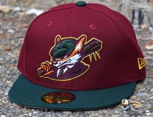 Sneaky Blinders Cardinal Dark Green 59Fifty Fitted Cap by Noble North x New Era