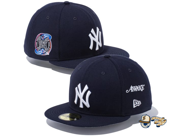 Men's New York Yankees New Era Gray MLB x Awake 2.0 Subway Series 59FIFTY  Fitted Hat