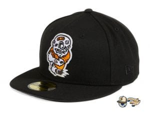 Brawlers Black Orange 59Fifty Fitted Hat by Chamucos Studio x New Era Left Brawlers Black Orange 59Fifty Fitted Hat by Chamucos Studio x New Era Left