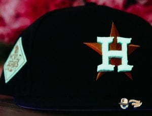 Hat Club Exclusive MLB Side Patch Glow In The Dark 59Fifty Fitted Hat Collection by MLB x New Era Astros