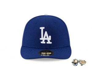 Los Angeles Dodgers World Series Champions Side Patch 59Fifty Fitted Cap by MLB x New Era Front