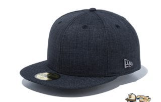 Chambray Metal Logo 59Fifty Fitted Cap by New Era