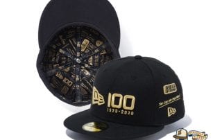 New Era 100th Anniversary Multi Logo Front 59Fifty Fitted Cap by New Era