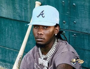Offset x Atlanta Braves 59Fifty Fitted Cap Collection by Offset x MLB x New Era Front