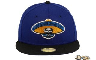 Revolutionary Alternate Royal Blue Black 59Fifty Fitted Hat by Dankadelik x New Era