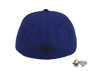 Revolutionary Alternate Royal Blue Black 59Fifty Fitted Hat by Dankadelik x New Era Back