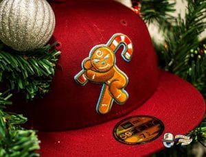 Gingerbread Man 59Fifty Fitted Hat by East Third Studio x New Era