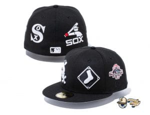 MLB All Over Hits 59Fifty Fitted Cap Collection by MLB x New Era WhiteSox