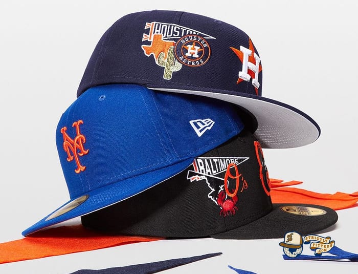 MLB City Patch 59Fifty Fitted Cap Collection by MLB x New Era