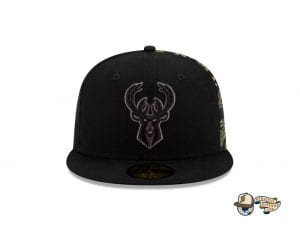 NBA Camo Panel 59Fifty Fitted Cap Collection by NBA x New Era Bucks